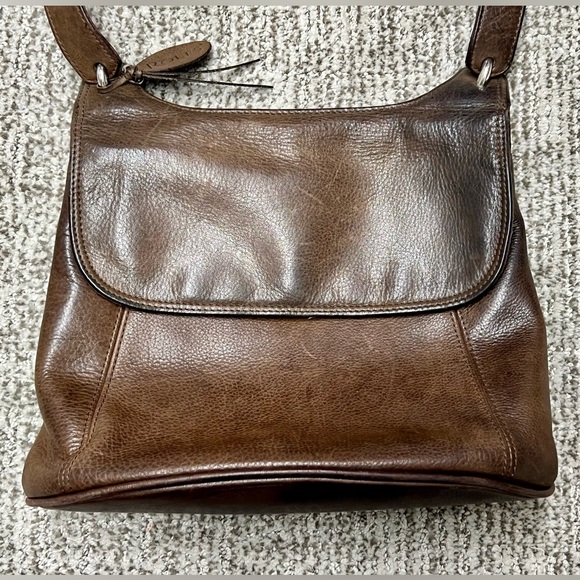 VINTAGE ROLFS LEATHER HANDBAG - Picture 2 of 16